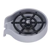 High Pressure Sink Glass Rinser Bar Automatic Cup Washer Kit with ABS Base 80cm Hose Silver - Extra Image