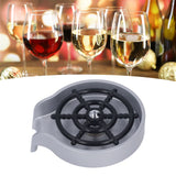High Pressure Sink Glass Rinser Bar Automatic Cup Washer Kit with ABS Base 80cm Hose Silver - Extra Image