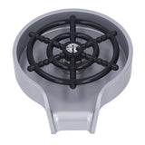 High Pressure Sink Glass Rinser Bar Automatic Cup Washer Kit with ABS Base 80cm Hose Silver - Extra Image