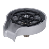 High Pressure Sink Glass Rinser Bar Automatic Cup Washer Kit with ABS Base 80cm Hose Silver - Extra Image