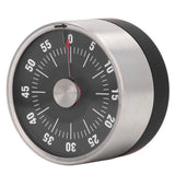 Magnetic Timer Magnet Design Stainless Steel 70db Alert High Accuracy Visual Timer for Kitchen Cooking Management Black - Extra Image