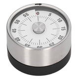 Magnetic Timer Magnet Design Stainless Steel 70db Alert High Accuracy Visual Timer for Kitchen Cooking Management White