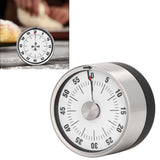 Magnetic Timer Magnet Design Stainless Steel 70db Alert High Accuracy Visual Timer for Kitchen Cooking Management White - Extra Image