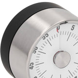 Magnetic Timer Magnet Design Stainless Steel 70db Alert High Accuracy Visual Timer for Kitchen Cooking Management White - Extra Image