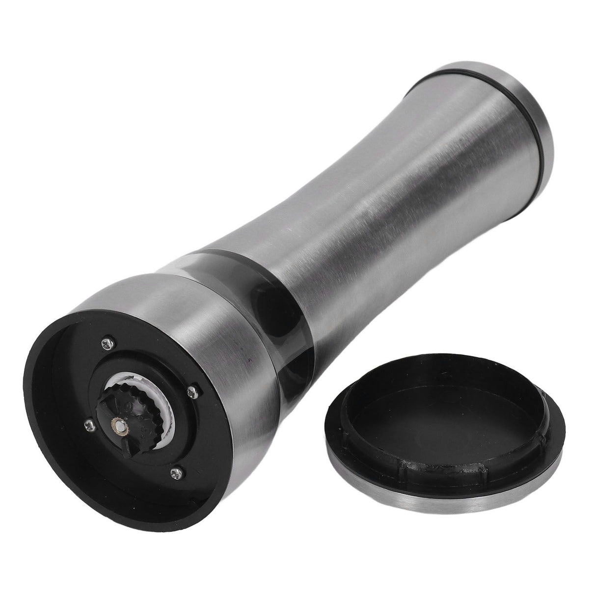 Manual Pepper Mills Stainless Steel Adjustable Pepper Grinder for Kitchen Supplies L
