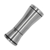 Manual Pepper Mills Stainless Steel Adjustable Pepper Grinder for Kitchen Supplies S - Front View