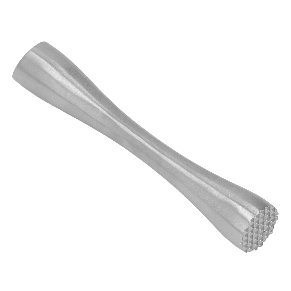 Stainless Steel Cocktail Muddler Food Grade Ergonomic One Piece Forging Drink Muddler for Kitchen Bar Long Handle