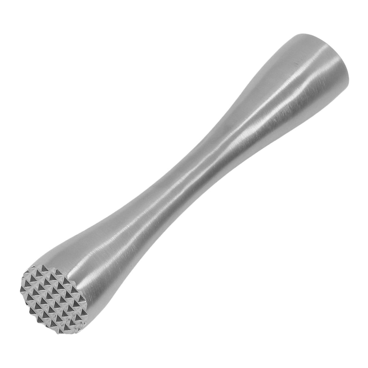 Stainless Steel Cocktail Muddler Food Grade Ergonomic One Piece Forging Drink Muddler for Kitchen Bar Long Handle