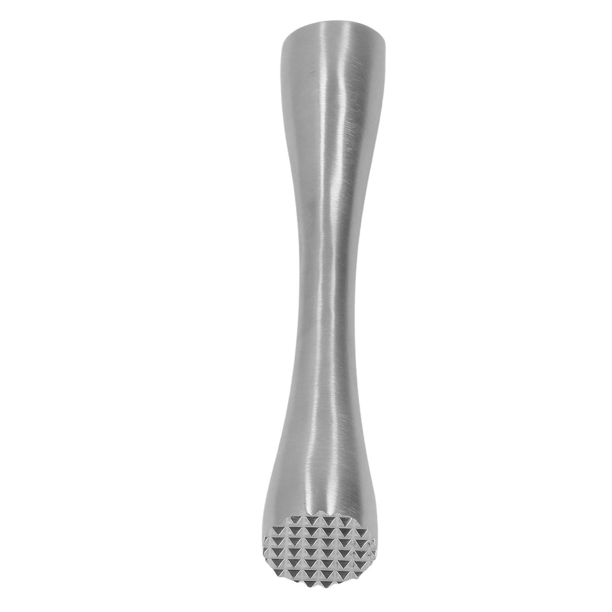Stainless Steel Cocktail Muddler Food Grade Ergonomic One Piece Forging Drink Muddler for Kitchen Bar Long Handle