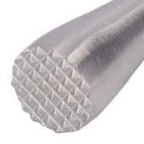 Stainless Steel Cocktail Muddler Food Grade Ergonomic One Piece Forging Drink Muddler for Kitchen Bar Long Handle