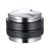 Coffee Leveler Stainless Steel Dual Head Dual Purpose Coffee Distributor for Home Cafe 58mm/2.3in