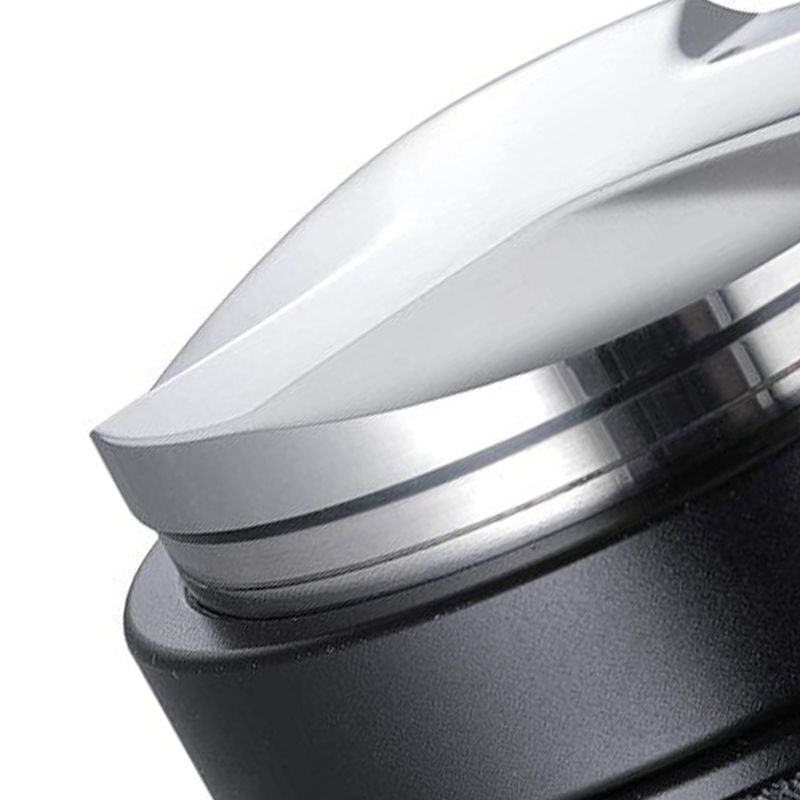 Coffee Leveler Stainless Steel Dual Head Dual Purpose Coffee Distributor for Home Cafe 58mm/2.3in