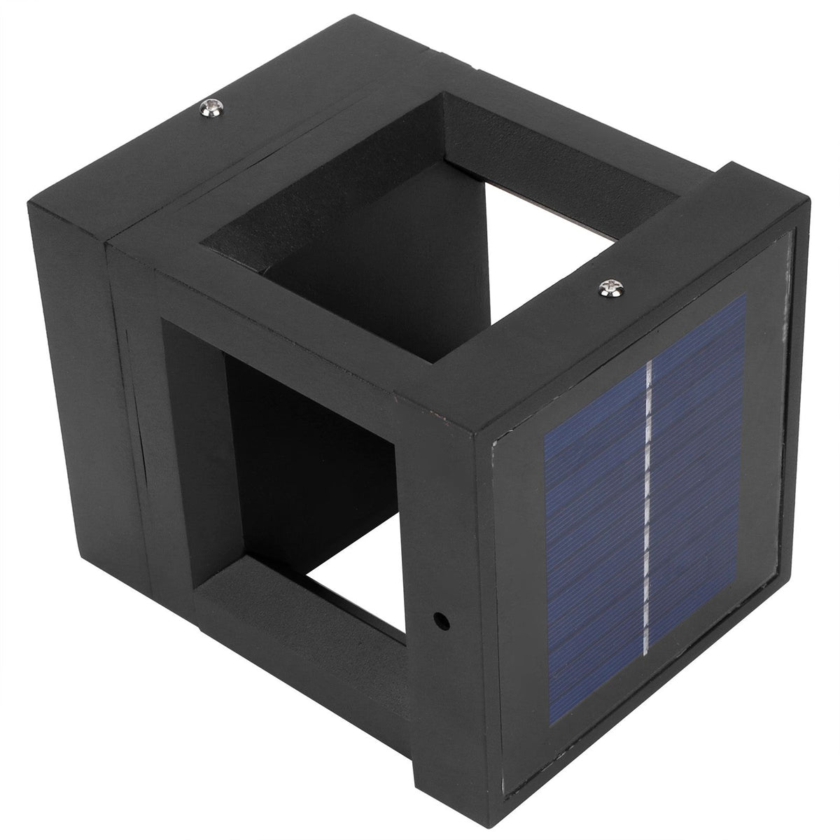 Solar Pillar Lamp Waterproof Die-Casting Aluminum Lawn Light for Garden Courtyard Pathway