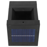 Solar Pillar Lamp Waterproof Die-Casting Aluminum Lawn Light for Garden Courtyard Pathway