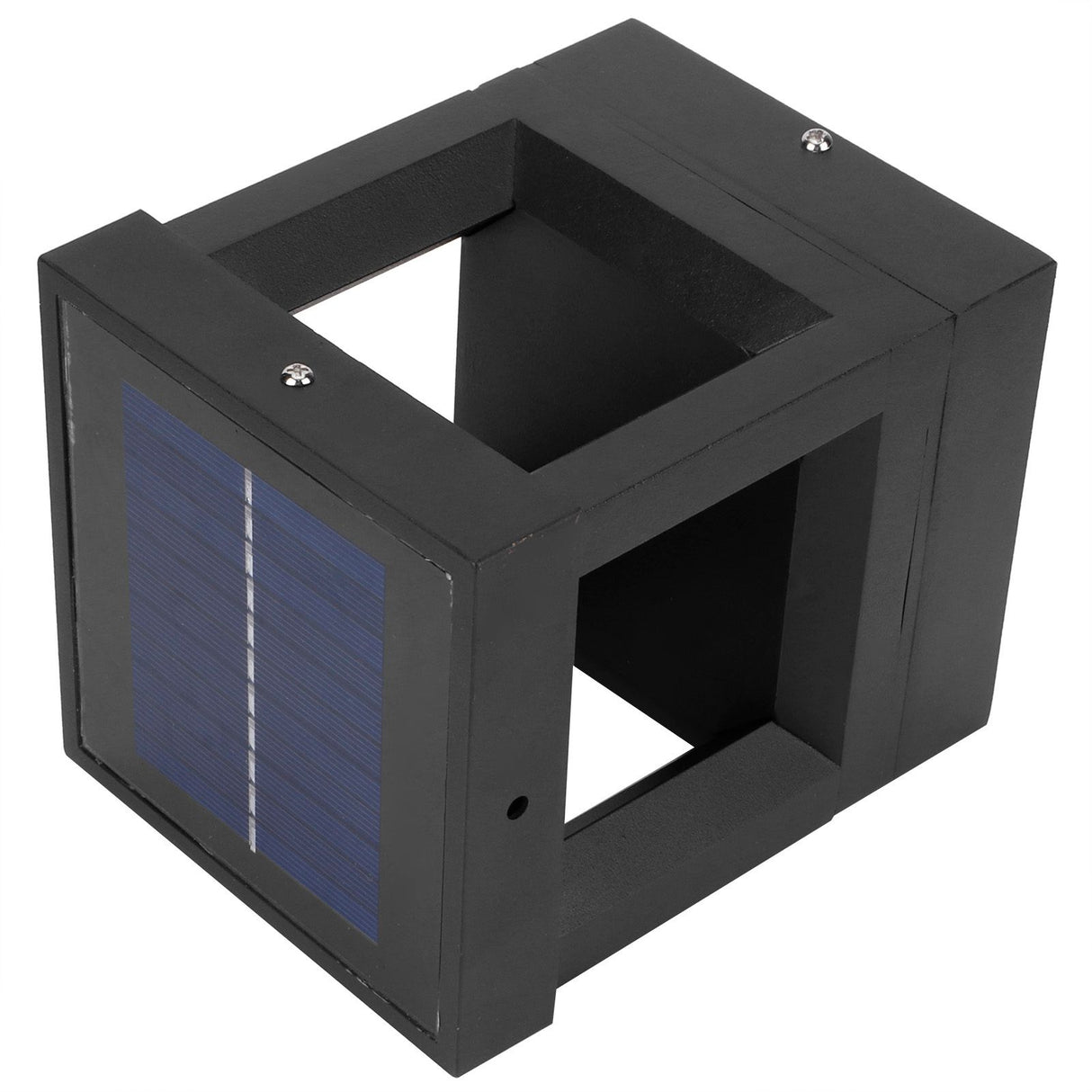 Solar Pillar Lamp Waterproof Die-Casting Aluminum Lawn Light for Garden Courtyard Pathway