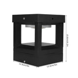 Solar Pillar Lamp Waterproof Die-Casting Aluminum Lawn Light for Garden Courtyard Pathway - Extra Image