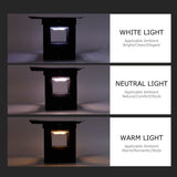 Solar Pillar Lamp Waterproof Die-Casting Aluminum Lawn Light for Garden Courtyard Pathway - Extra Image