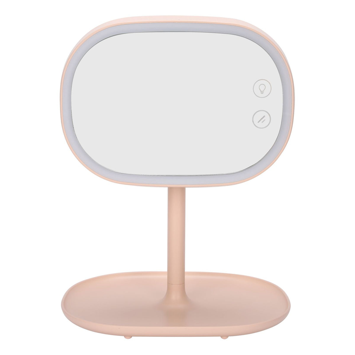 Make-Up Mirror Lamp Portable USB Charging LED Desktop Table Light for Bedroom Dormitory