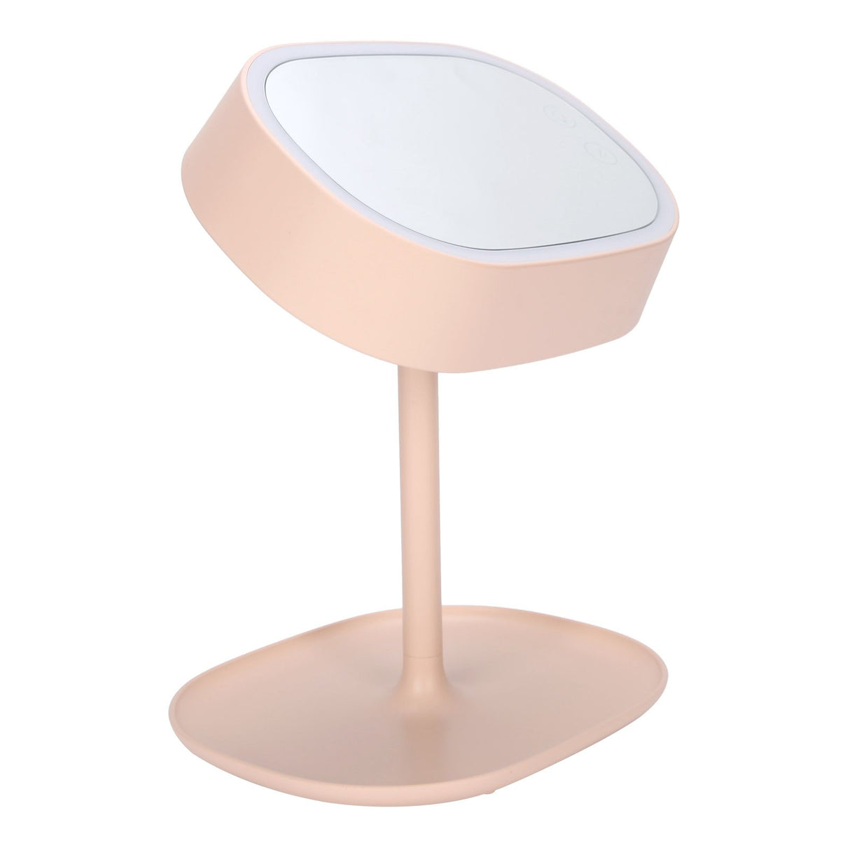 Make-Up Mirror Lamp Portable USB Charging LED Desktop Table Light for Bedroom Dormitory