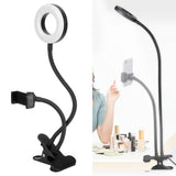 USB Fill Light LED Ring Light 10 Gears Dimming with Clip for Live Photography Reading Embroidery - Extra Image