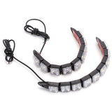 9LED DC12V Signal Navigation Light IP67 Waterproof Marine Deck Light Motorboat Lamp