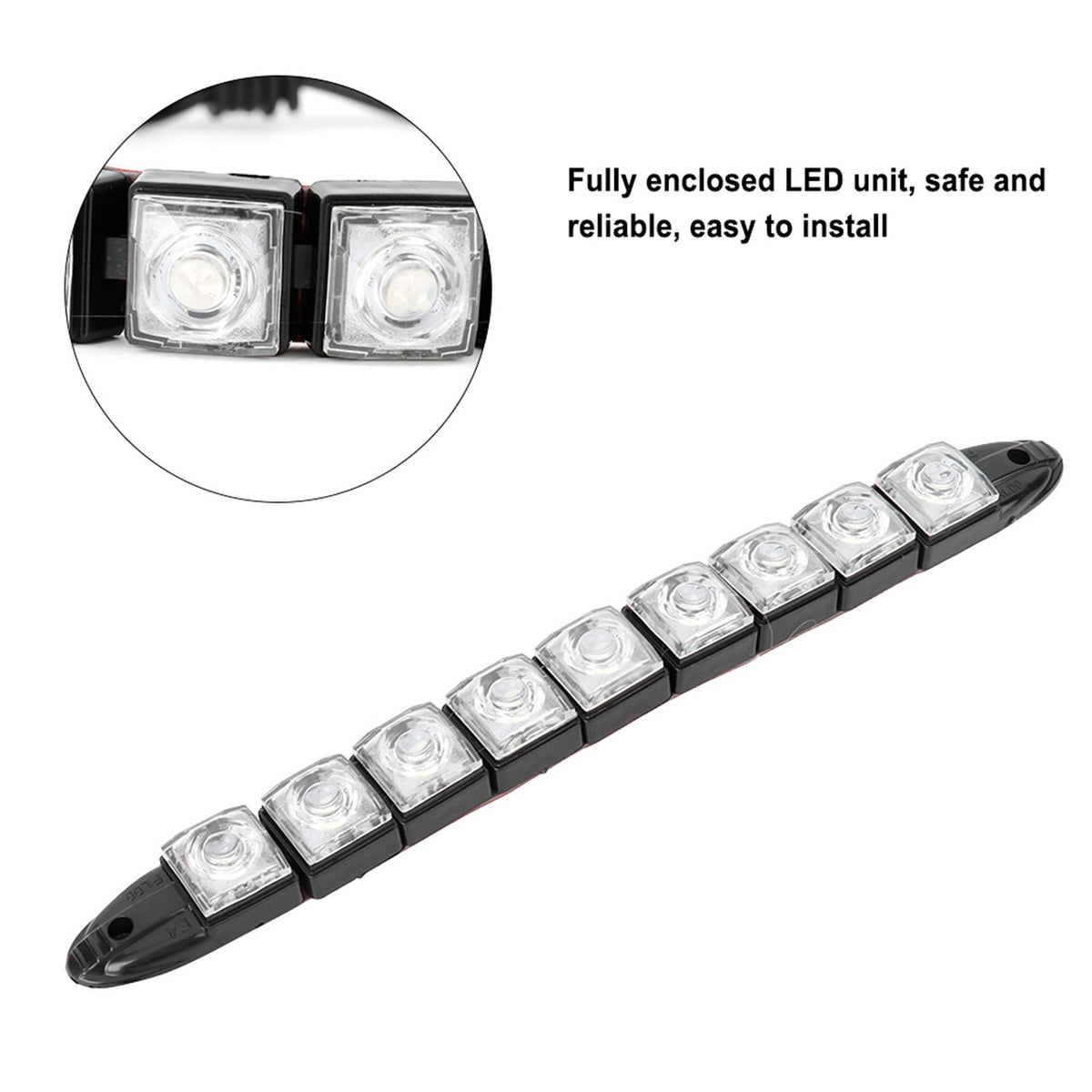 9LED DC12V Signal Navigation Light IP67 Waterproof Marine Deck Light Motorboat Lamp