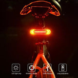 Bicycle Turn Signal Lamp USB Charging Wireless Remote Tail Light Mountain Bike Accessory - Extra Image