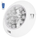 24LED Pool Light RGB Underwater Lamp with 12-Key Remote Control IP68 Waterproof 24W AC12V - Front View