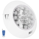 24LED Pool Light RGB Underwater Lamp with 12-Key Remote Control IP68 Waterproof 24W AC12V