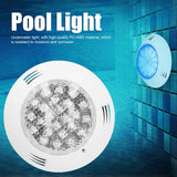 24LED Pool Light RGB Underwater Lamp with 12-Key Remote Control IP68 Waterproof 24W AC12V