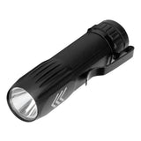 Small Super Bright Flashlight USB Rechargeable Torch Waterproof Adjustable Flashlight - Low Angle