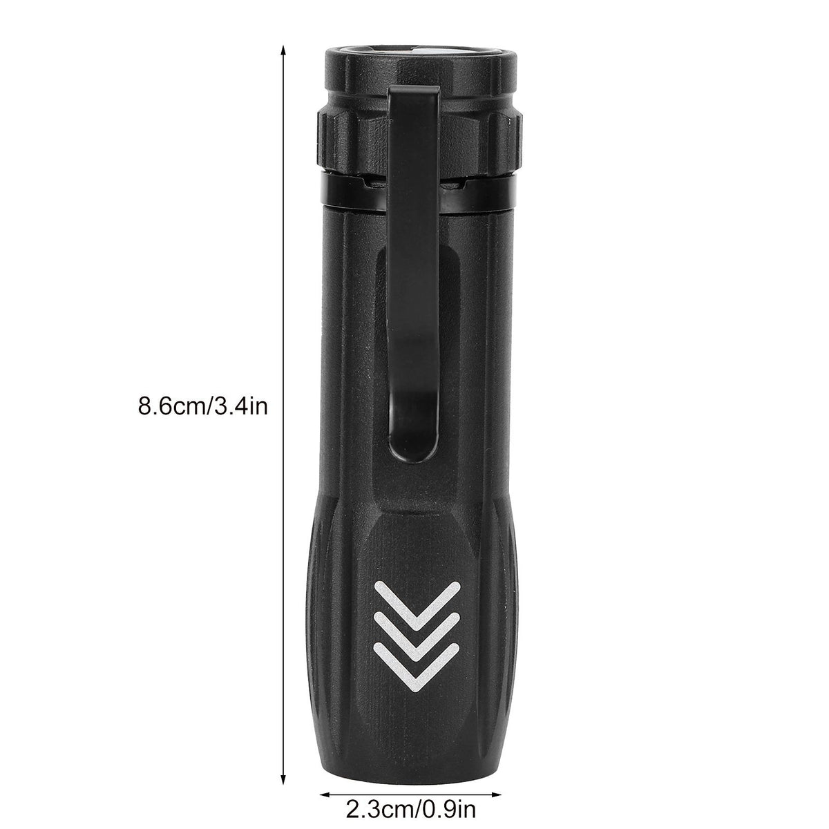 Small Super Bright Flashlight USB Rechargeable Torch Waterproof Adjustable Flashlight