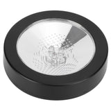 LED Coaster Round Cup Drink Mat Light Tableware Luminous Base with Gravity Sensor for Bar KTV - Front View
