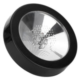 LED Coaster Round Cup Drink Mat Light Tableware Luminous Base with Gravity Sensor for Bar KTV - Top-Down View