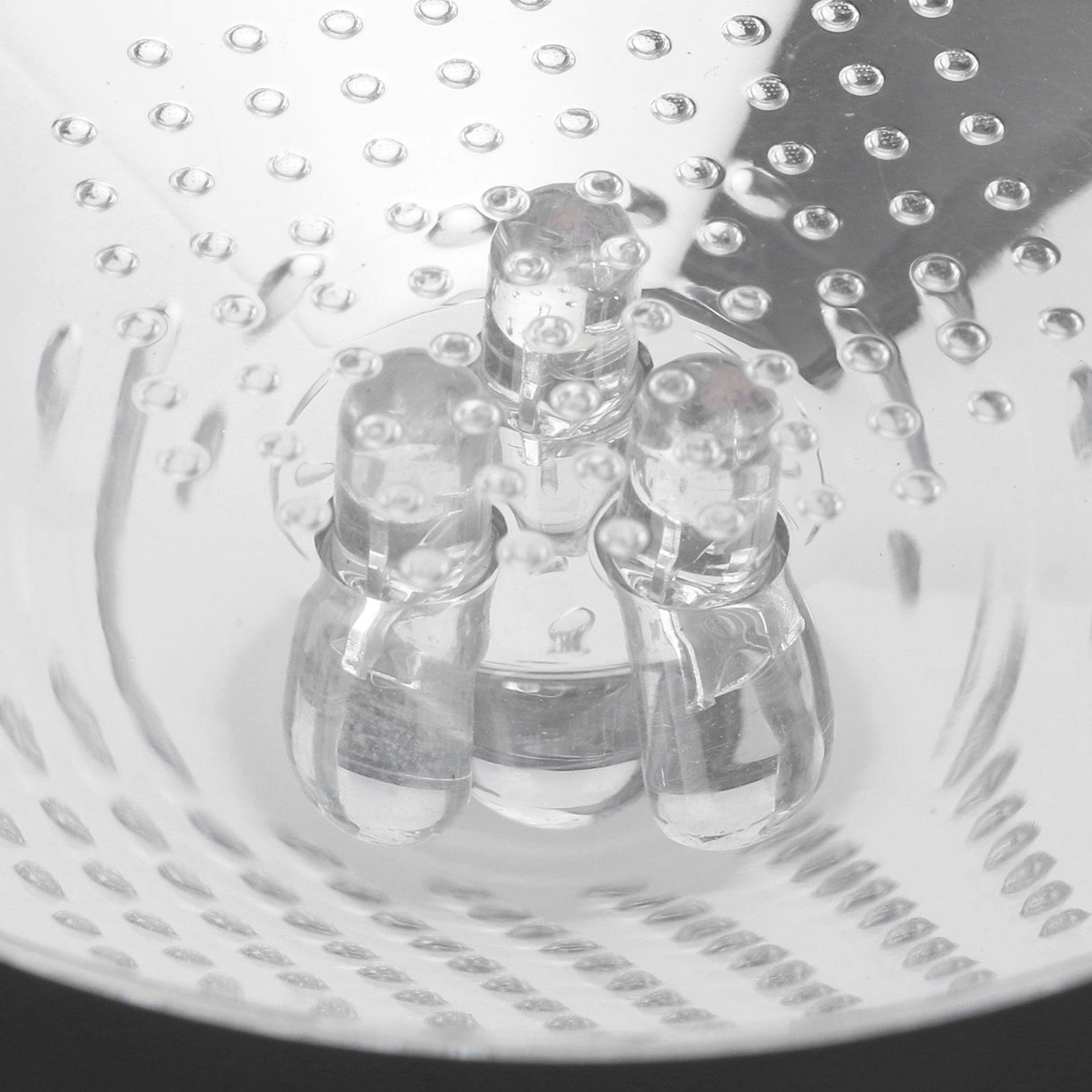 LED Coaster Round Cup Drink Mat Light Tableware Luminous Base with Gravity Sensor for Bar KTV