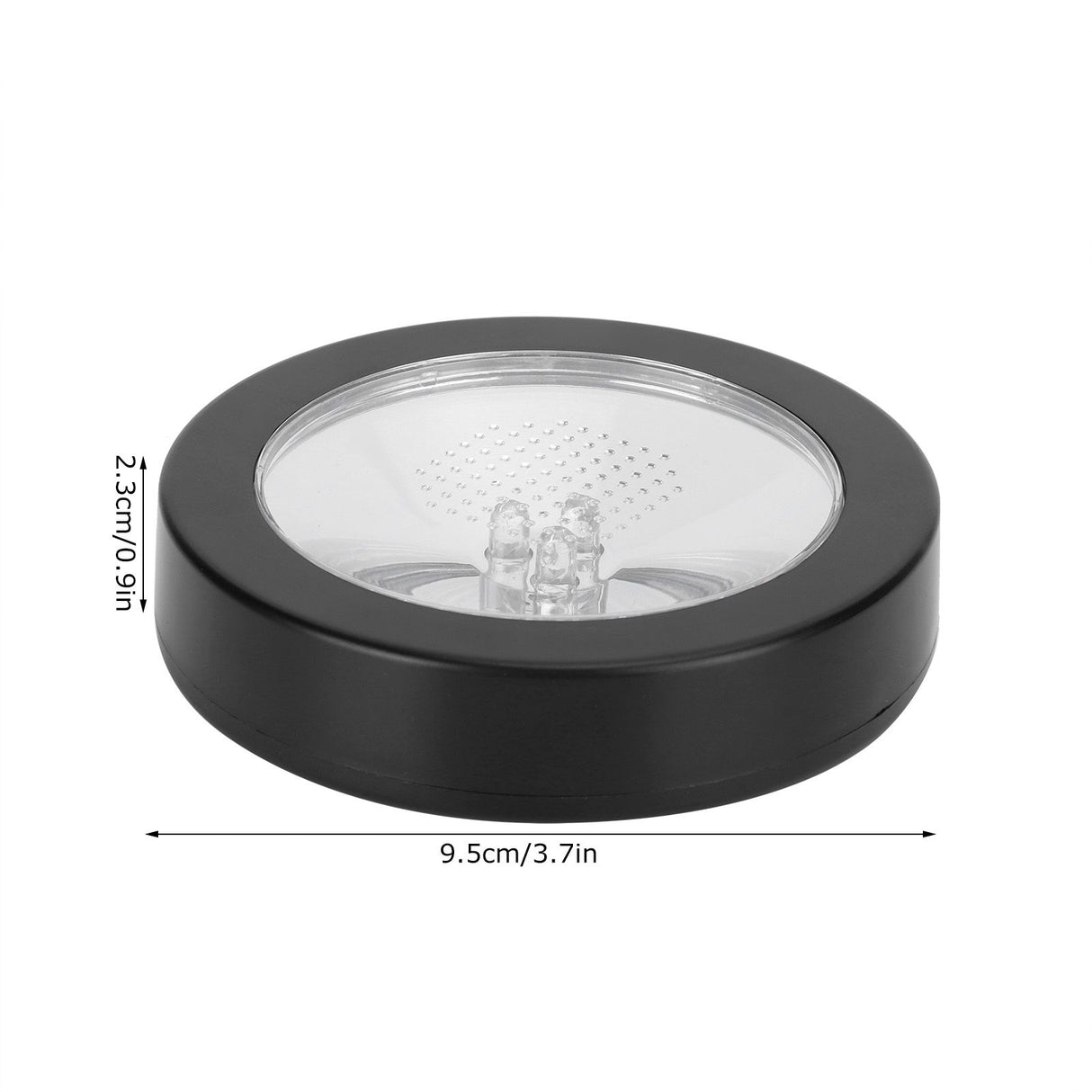 LED Coaster Round Cup Drink Mat Light Tableware Luminous Base with Gravity Sensor for Bar KTV