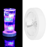 LED Cup Mat Round Base Luminous Colorful Coaster Gravity Induction Bar KTV Lighting Supplies