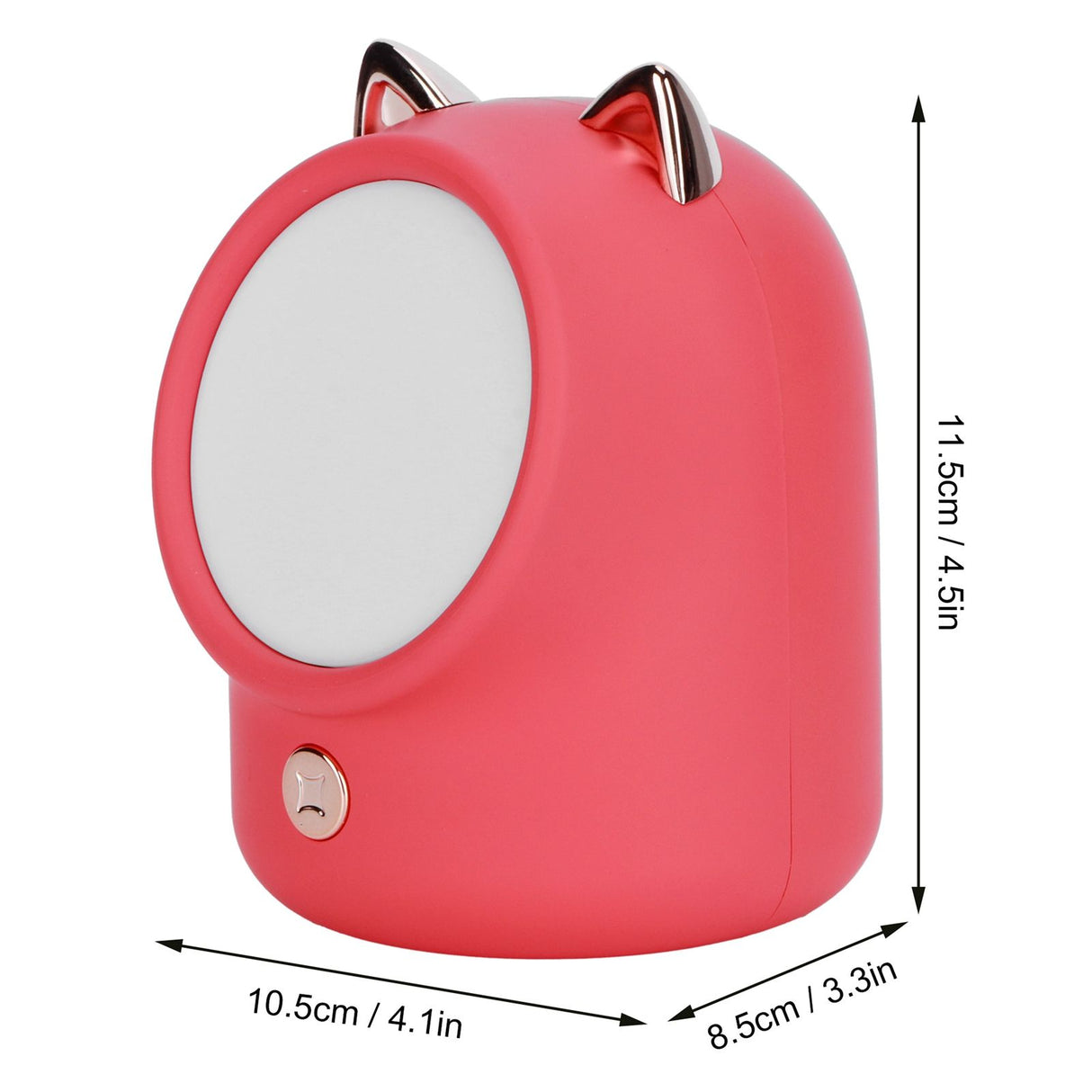 Cute Cat Shaped Night Light Nursey Light Touch Control Table Lamp Home Decoration USB Charging