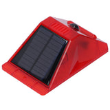 Solar Alarm Lamp 129db Motion Sensor Animal Repeller with Remote Control for Farm Orchard