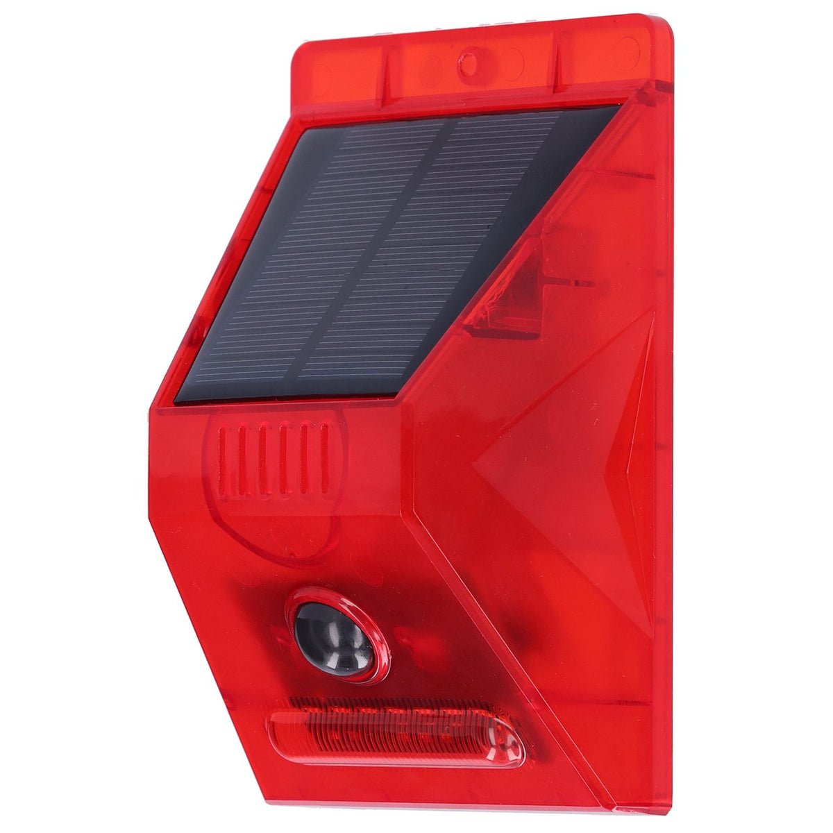 Solar Alarm Lamp 129db Motion Sensor Animal Repeller with Remote Control for Farm Orchard