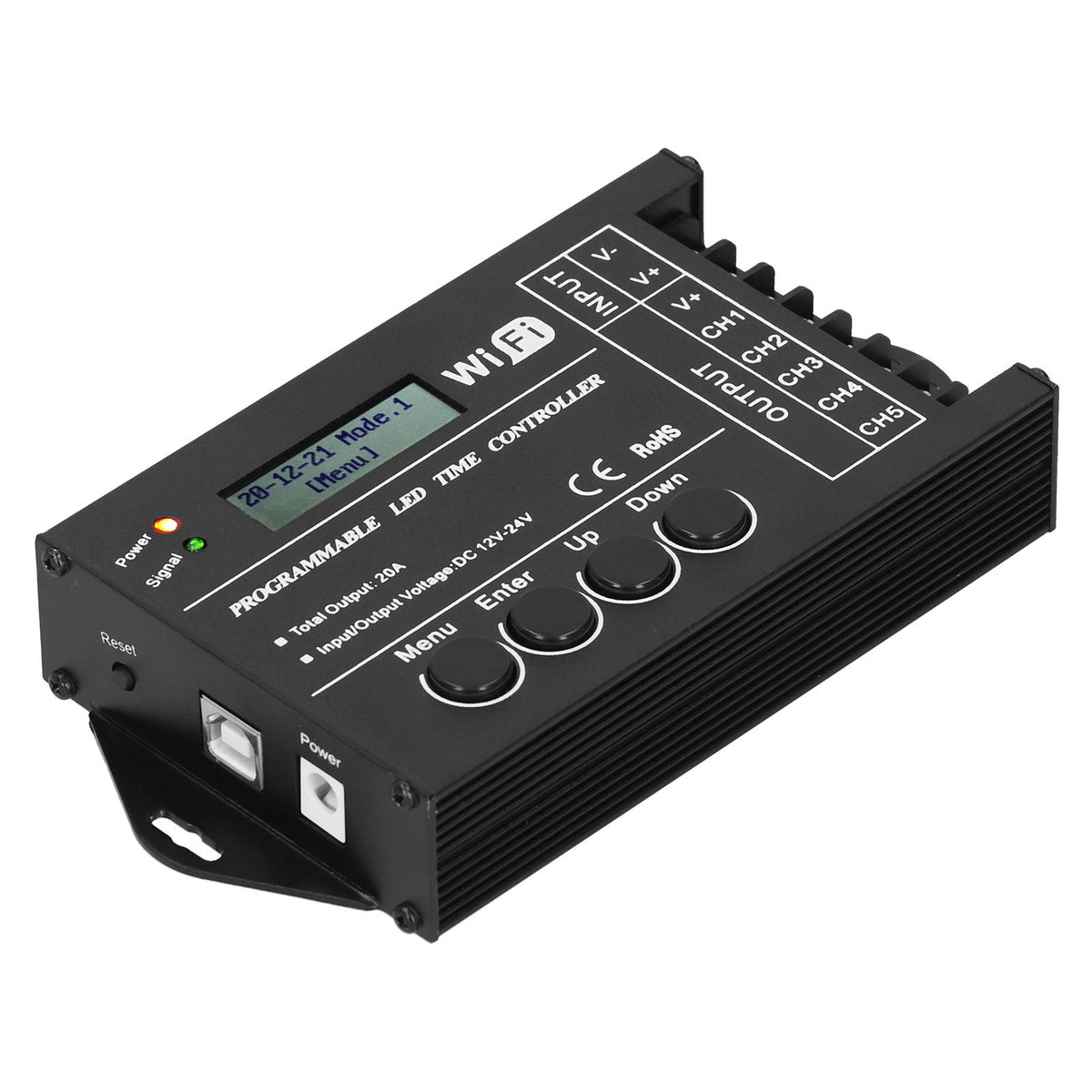 LED Light Controller Multifunctional WiFi Programmable Lamp Timing Switch Controller