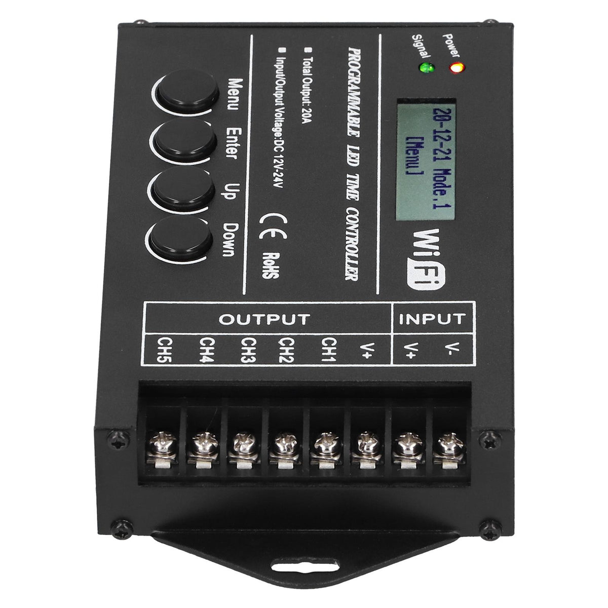 LED Light Controller Multifunctional WiFi Programmable Lamp Timing Switch Controller