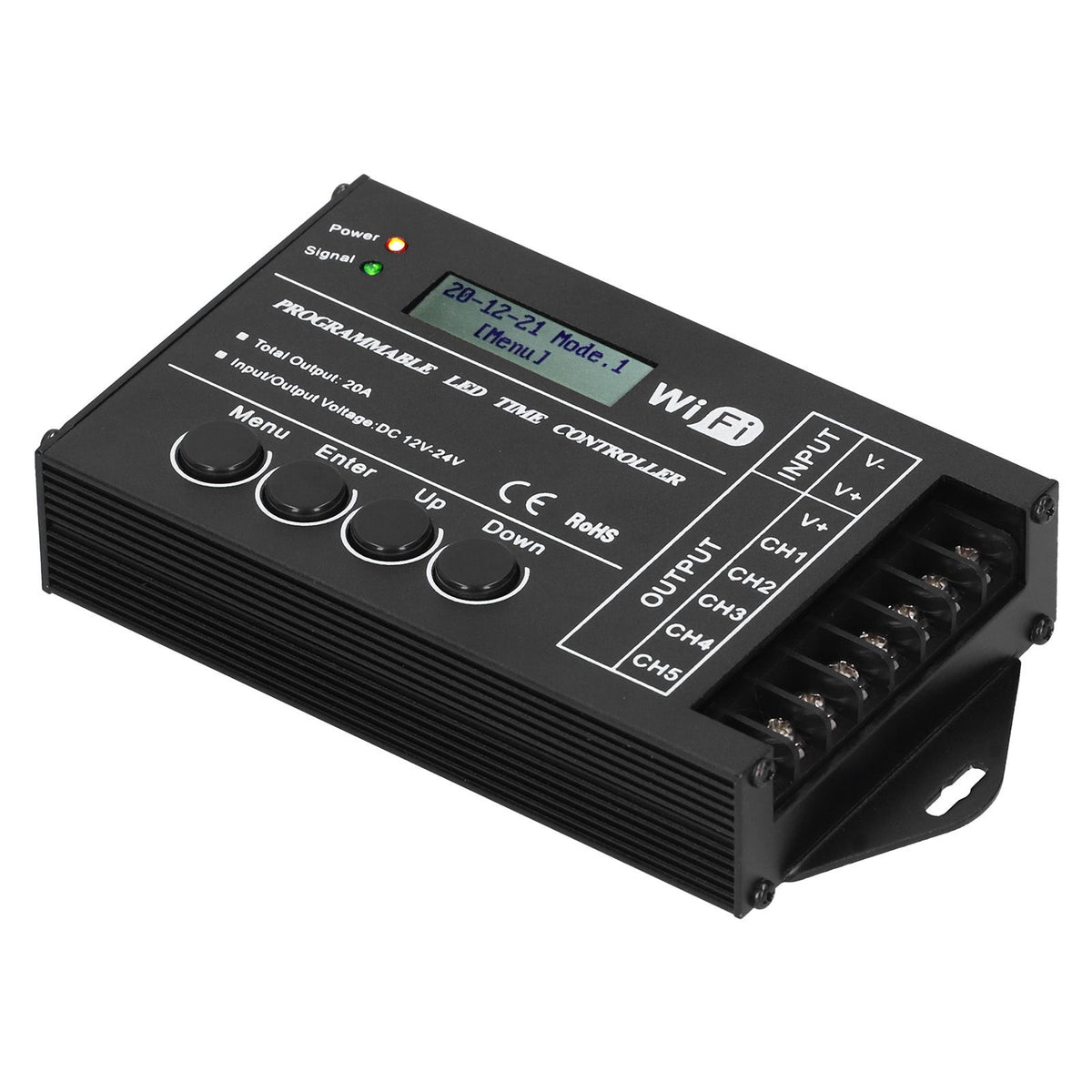 LED Light Controller Multifunctional WiFi Programmable Lamp Timing Switch Controller