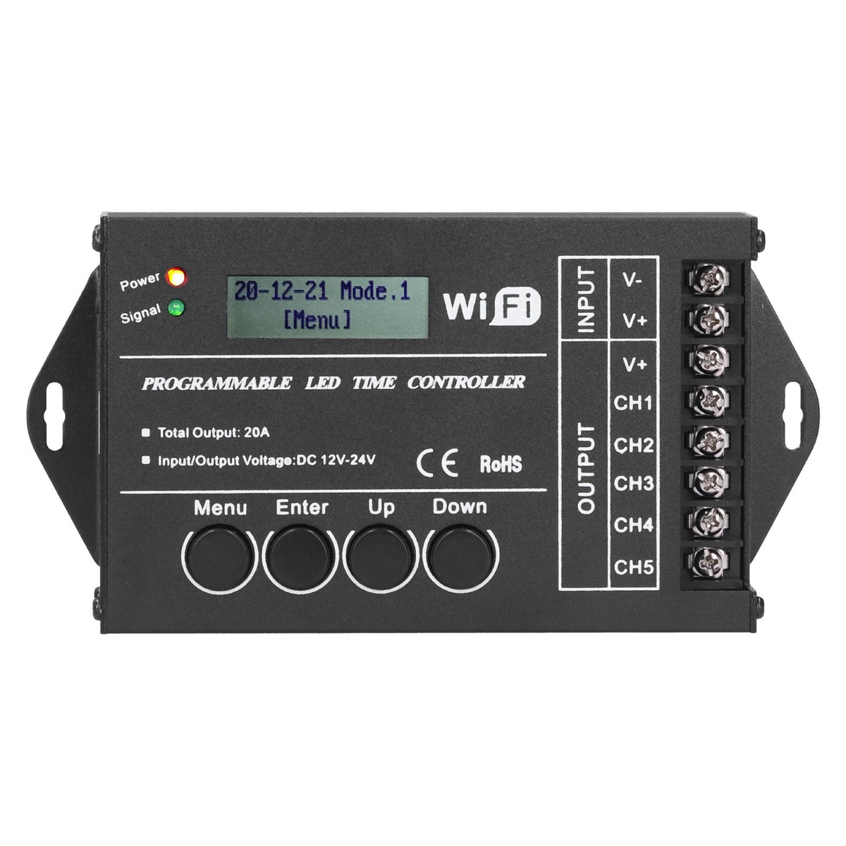 LED Light Controller Multifunctional WiFi Programmable Lamp Timing Switch Controller