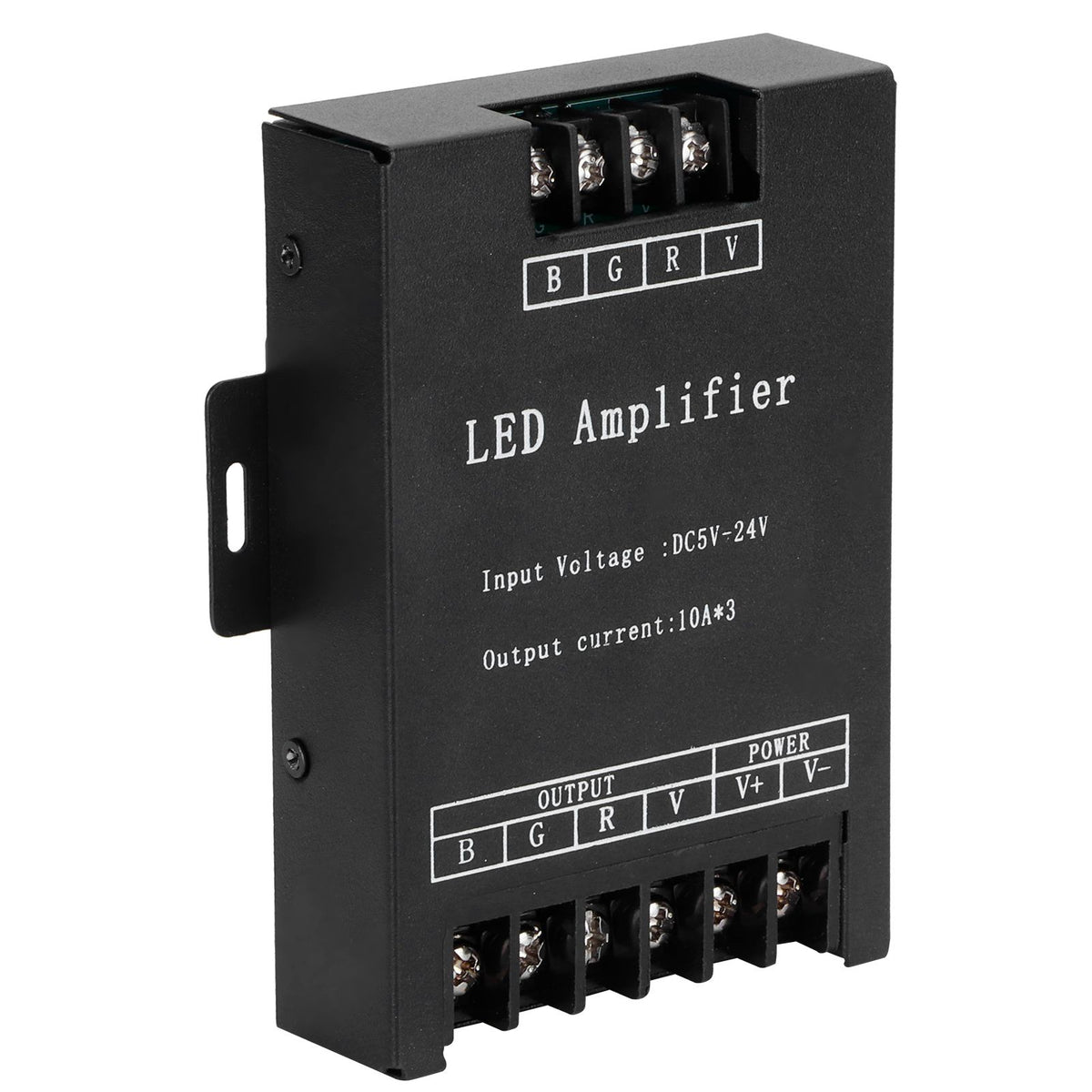 LED Signal Amplifier Lamp RGB Light Strip Power Controller Repeater Module DC5-24V
