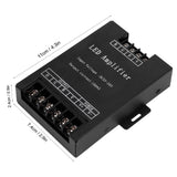 LED Signal Amplifier Lamp RGB Light Strip Power Controller Repeater Module DC5-24V - Extra Image