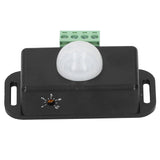 2Pcs Infrared Sensor Human Body Motion Detect Wardrobe LED Light Switch Module 12‑24V - Top-Down View