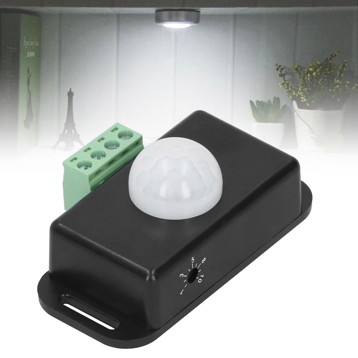 2Pcs Infrared Sensor Human Body Motion Detect Wardrobe LED Light Switch Module 12‑24V