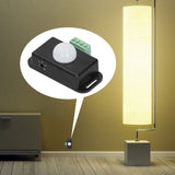 2Pcs Infrared Sensor Human Body Motion Detect Wardrobe LED Light Switch Module 12‑24V