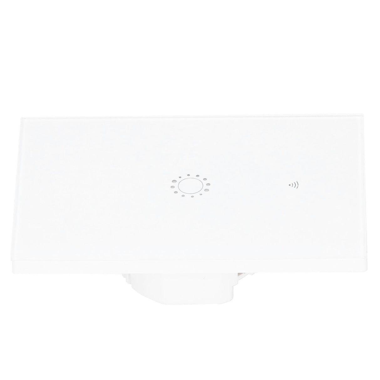 Wifi Smart LED Light Switch Touch Panel 1-Way APP Remote Voice Control for Amazon Alexa AC95-250VWhite Cover